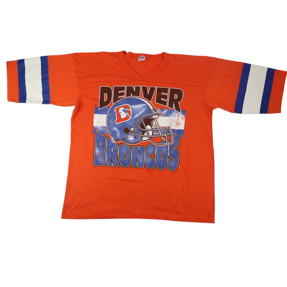 Vintage 90s Denver Broncos Graphic T Shirt